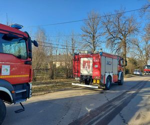 Pożar na osiedlu Bugaj w Starachowicach