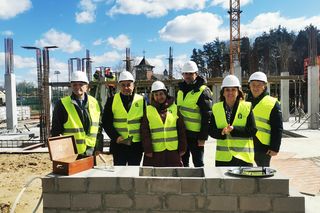 Budowa Kulturoteki w Wesołej