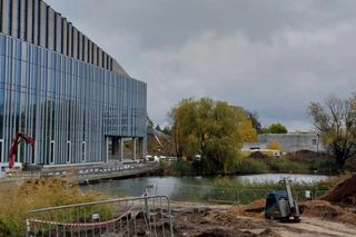 Sprawdziliśmy, jak idą pracę przy budowie kampusu Akademii Muzycznej w Bydgoszczy. To będzie najnowocześniejszy taki obiekt w kraju 