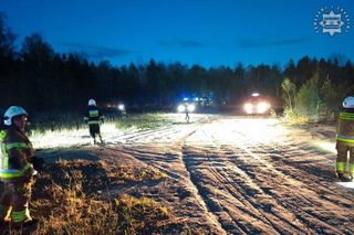 Wypadek w Kaletach. 16-latek spadł z motocykla