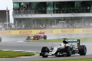 Lewis Hamilton na torze Silverstone, Formuła 1