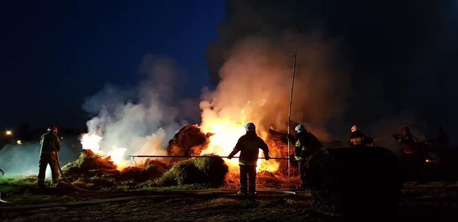 Strażacy z OSP Łobudzice walczyli z dwoma pożarami