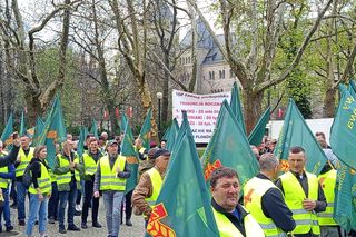 Protest rolników w Poznaniu. 14.04