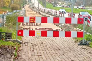 Niekończąca się inwestycja drogowa w rejonie sklepu IKEA