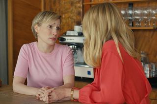 Barwy szczęścia, odcinek 3249. Sonia (Weronika Nockowska), Dominika (Karolina Chapko)