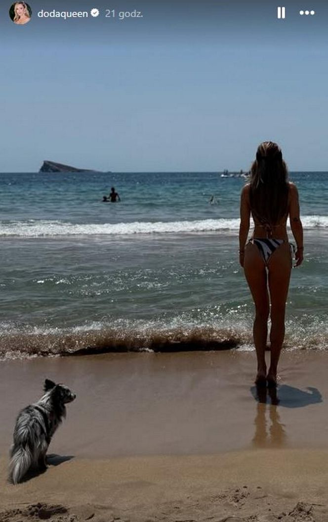 Pieskie wakacje Dody