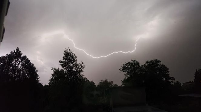 Gwałtowne nawałnice nad woj. śląskim
