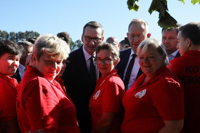 Święto Wdzięczni Polskiej Wsi w Miętnem koło Garwolina z udziałem premiera i ministrów