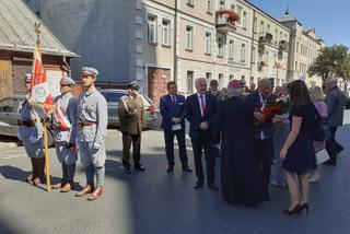 Odsłonięcie tablicy upamiętniającej 100-lecie Cudu nad Wisłą