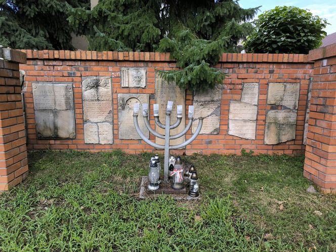 Lapidarium i stary cmentarz żydowski w Osiecznej