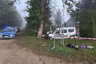 Wypadek pod Węgrowem 04.09.2025