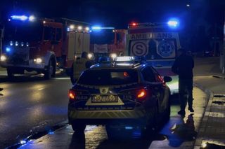 Pijany kierowca BMW wjechał w budynek