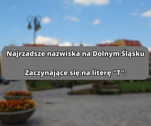 Najrzadsze nazwiska na literę T: