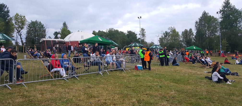 Strefa Kibica w Sosnowcu mecz Polska-Kolumbia