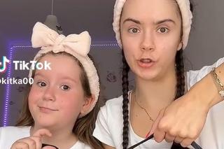Tiktokerka zamieniła się kosmetyczką z siostrą!