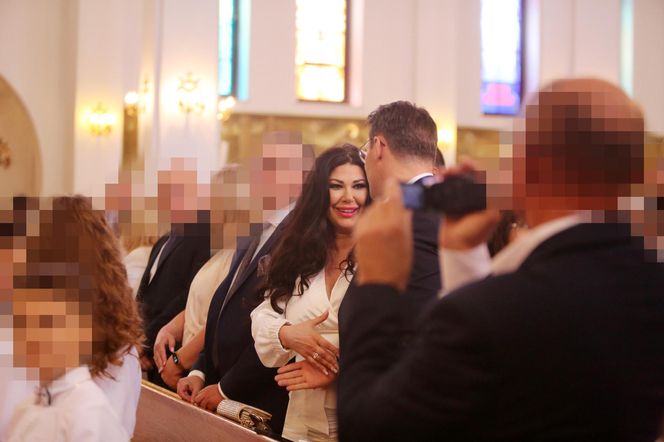 Iwona Węgrowska wyprawiła córce komunię