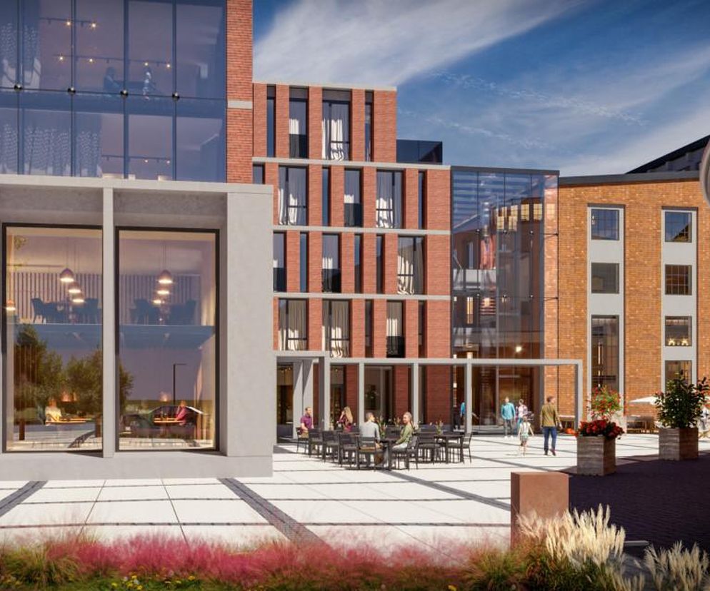 Wizualizacje kompleksu mixed-use Stara Cegielnia w Krakowie