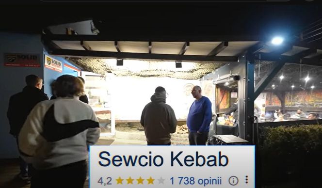 Książulo zjadł Hanys Kebaba w Sewcio Kebab & Pizza 