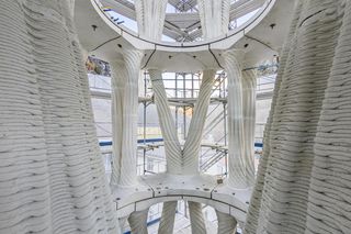 White Tower - ETH Zurich, 3D printed tower