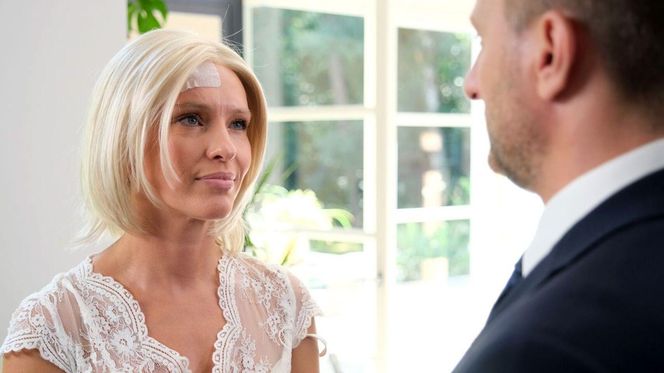 	M jak miłość odc. 1831.Dorota (Iwona Rejzner), Bartek (Arkadiusz Smoleński)