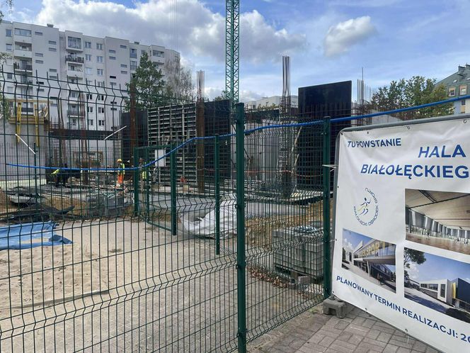 Nowa hala sportowa powstaje na Białołęce (wrzesień 2025)