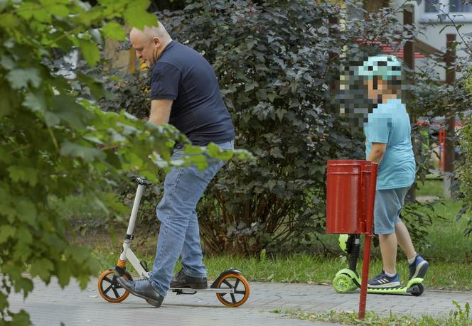 Paweł Kowal z siostrzeńcami