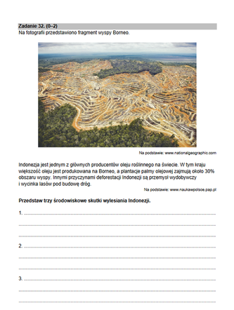 Matura rozszerzona 2022 geografia