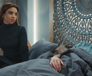 M jak miłość odcinek 1871 ostatni - finał sezonu. Aneta (Ilona Janyst), Olek (Maurycy Popiel) 