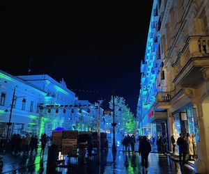 Light Move Festival 2024. Pierwszy dzień Festiwalu Światła w Łodzi