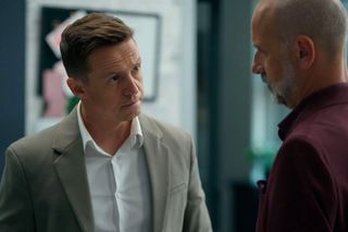 Barwy szczęścia odc. 3118. Błażej Modrzycki (Piotr Ligienza), Kornel (Jakub Bohosiewicz)