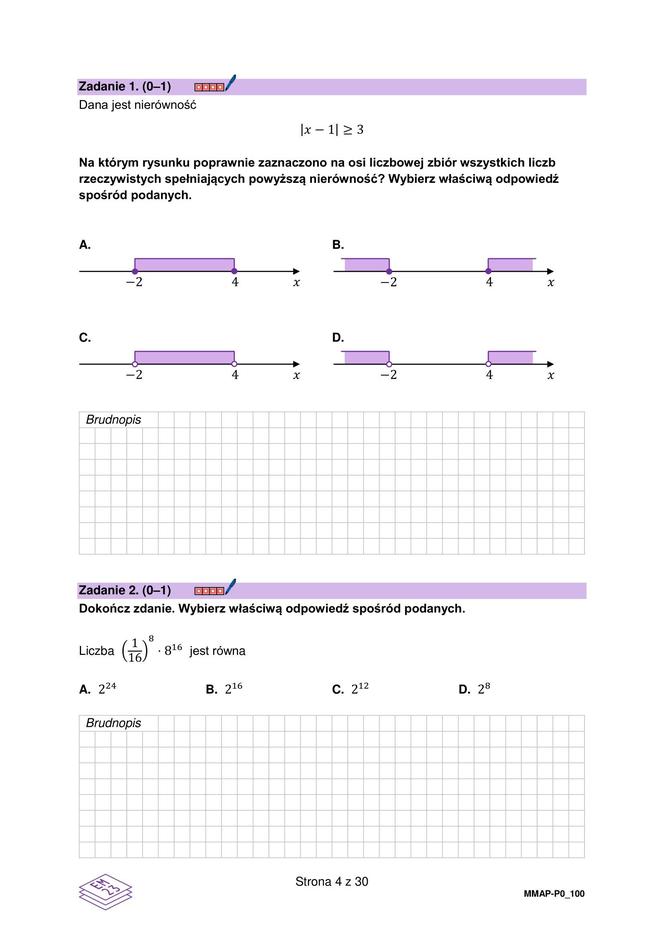 Matura 2024: matematyka. Arkusze CKE i odpowiedzi. Poziom podstawowy [Formuła 2023]