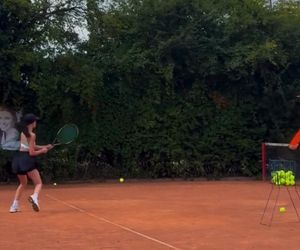 Roxie Węgiel pokochała tenisa 