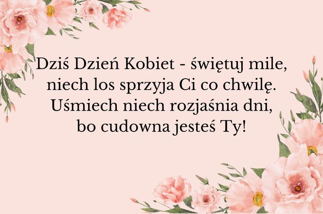 Życzenia na Dzień Kobiet