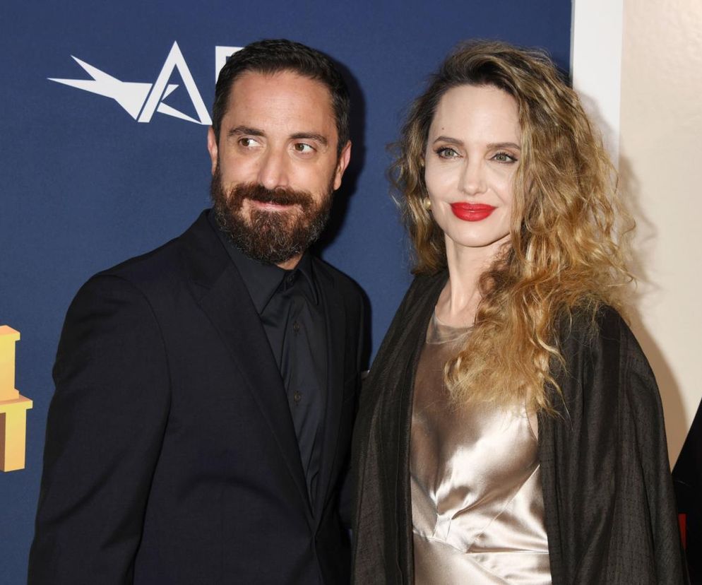 Pablo Larraín i Angelina Jolie na premierze Marii Callas podczas AFI Fest 2024