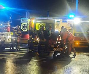 Wypadek na przejściu dla pieszych w Katowicach. Auto wjechało w młodą kobietę