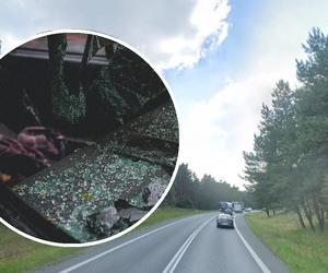 Tragedia na DK nr 10 w powiecie bydgoskim. Nie żyje kierowca osobówki