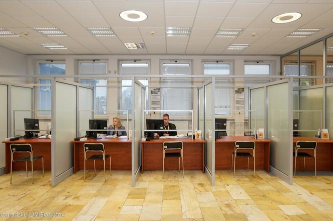 Nowa sala obsługi interesantów w Urzędzie Miejskim w Białymstoku