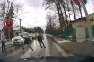 Dziecko potrąciłam. Policja pokazała szokujące nagranie z Piaseczna