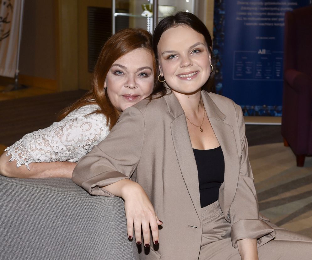 Beata Kawka z córką, Zuzanną Bernat