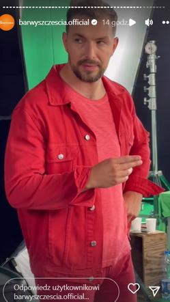 Nowa czołówka Barw szczęścia 2023. Marcin Kodur (Oskar Stoczyński)