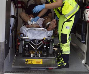 Wybuch w punkcie dystrybucji benzyny w Rzymie.