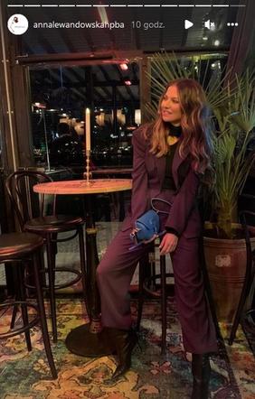 Anna Lewandowska w Sztokholmie