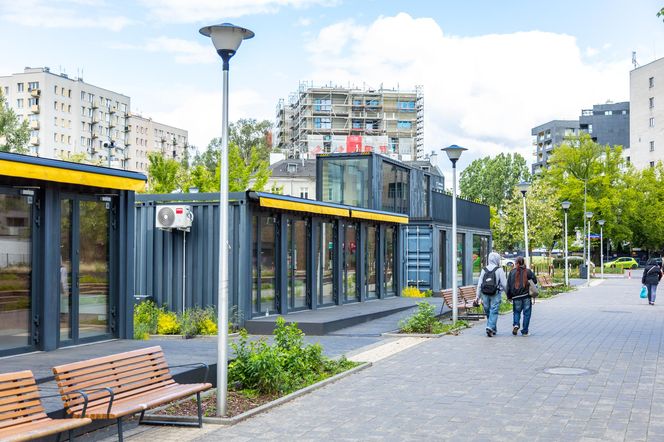Centrum Lokalne Kamionek wiosną 2025 r.