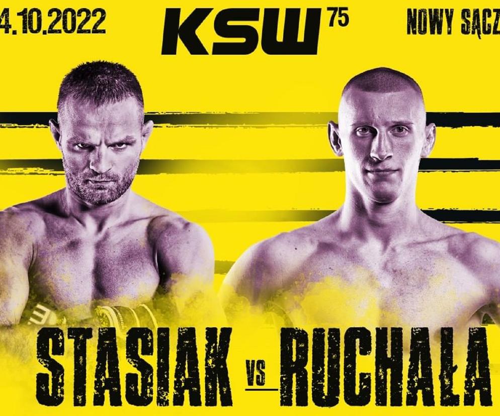 KSW 75 O KTÓREJ GODZINIE? Gala KSW 75 KIEDY walka Ruchała - Stasiak o której KSW 75 dzisiaj 14.10 DATA, GODZINA