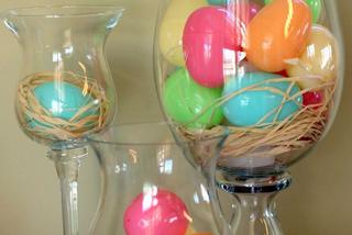 Wielkanocne stroiki na stół