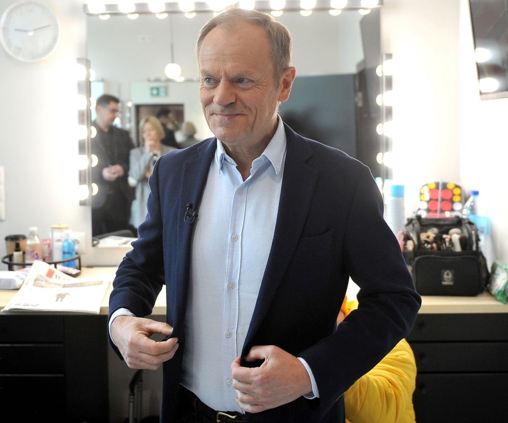 Donald Tusk u Kamili Biedrzyckiej