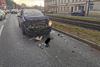 Wypadek na ulicy Jagiellońskiej w Bydgoszczy. Zderzyły się trzy auta!