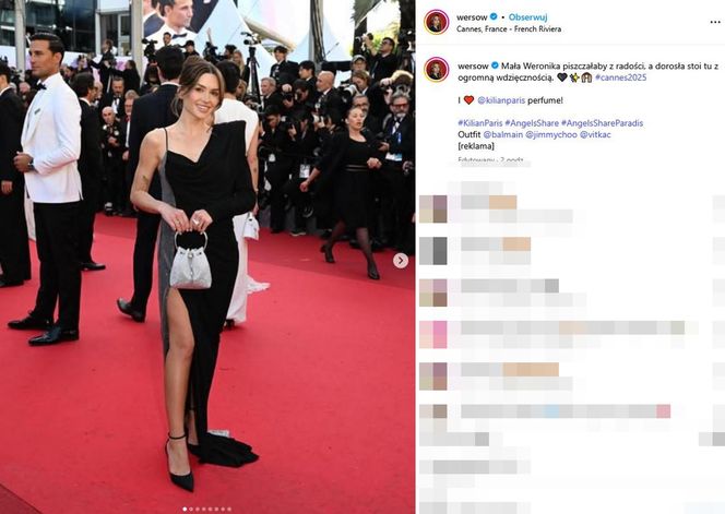 Magda Świder i Wersow w Cannes.