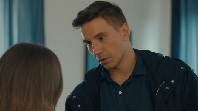 Barwy szczęścia, odcinek 3183. Oliwka (Wiktoria Gąsiewska), Tomasz (Jakub Sokołowski)