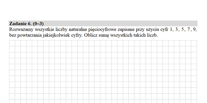 Matura 2020 rozszerzona matematyka. Przykładowe zadania egzaminacyjne
